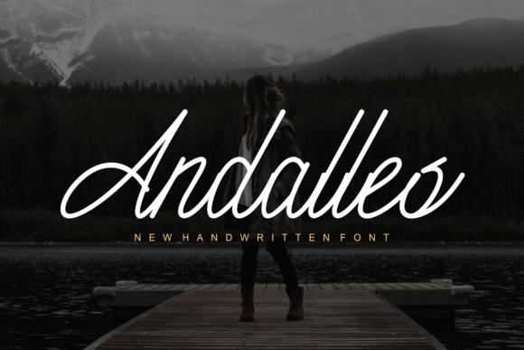 Andalles: The Handwritten Typeface That Elevates Campaign Visuals