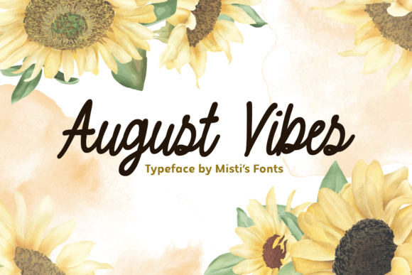 August Vibes: The Elegant Typeface for Handmade Branding
