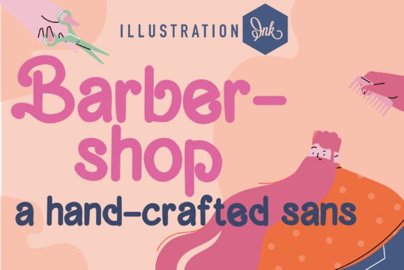 Barbershop: A Handwritten Typeface for Editorial Design