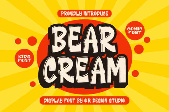 Bear Cream: The Bold Typeface That Transforms Campaign Visuals