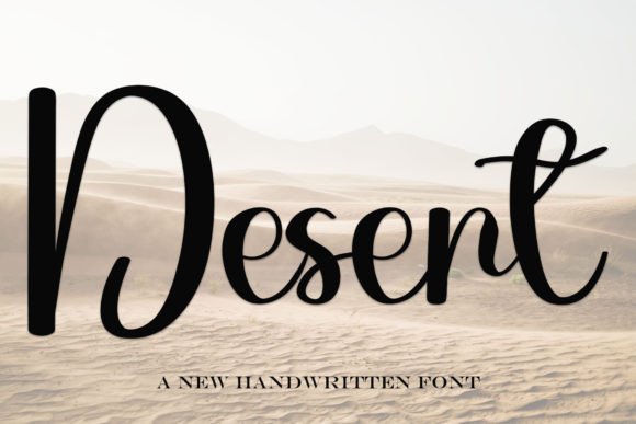 Desert Typeface: A Designer's Review for Campaign Visuals