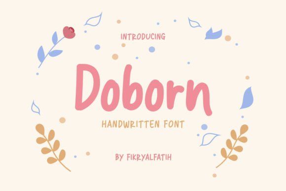 Doborn: A Vibrant Script Amp for Modern Editorial Design