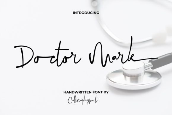 Doctor Mark: A Handwritten Typeface for Modern Editorial Design