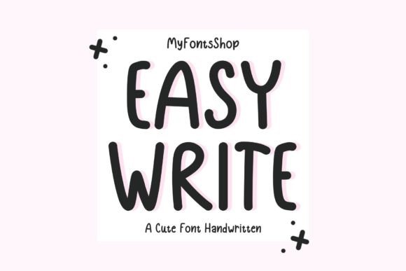 Easy Write: The Handwritten Typeface That Polishes Small Business Branding