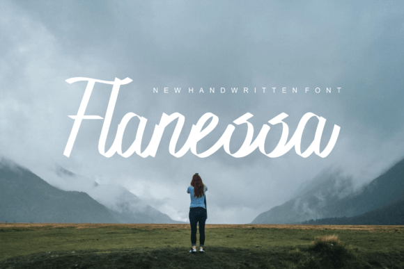 Flanessa: The Handwritten Typeface That Elevates Campaign Design