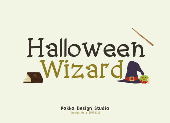 Halloween Wizard: A Magical Typeface for Handmade Creations