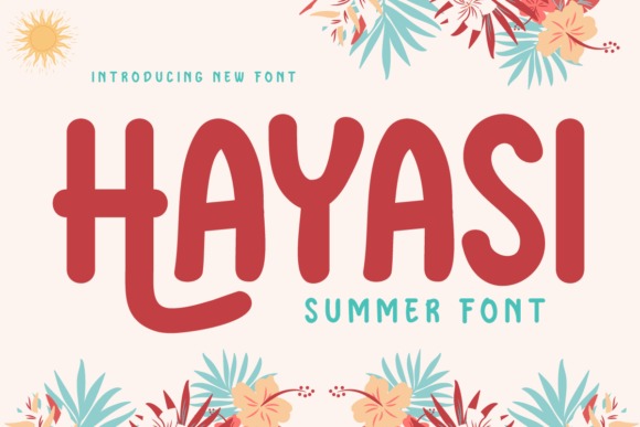 Hayasi: The Summer Font That Elevates Small Business Branding