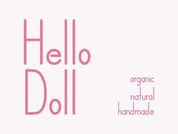 Hello Doll Typeface: Elevating Editorial Design with Character