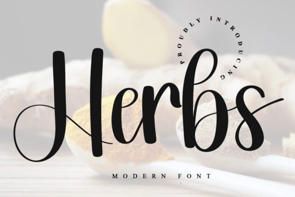 Herbs Font: The Perfect Typeface for Handmade Branding