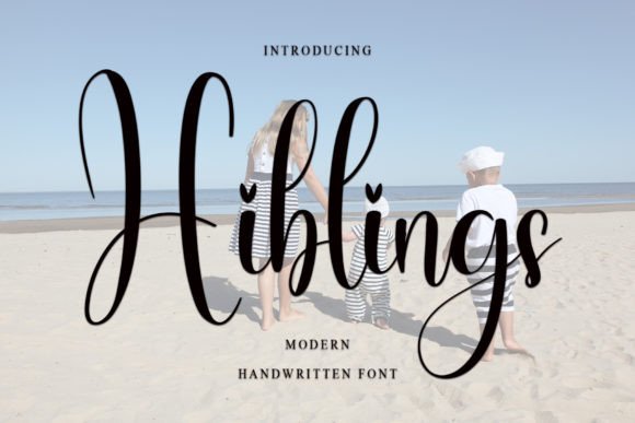 Hiblings: The Handwritten Font That Elevates Your Brand Identity