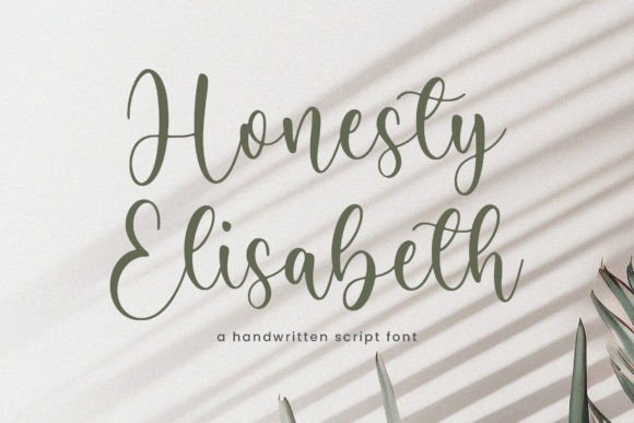 Honesty Elisabeth: The Handwritten Typeface for Authentic Branding