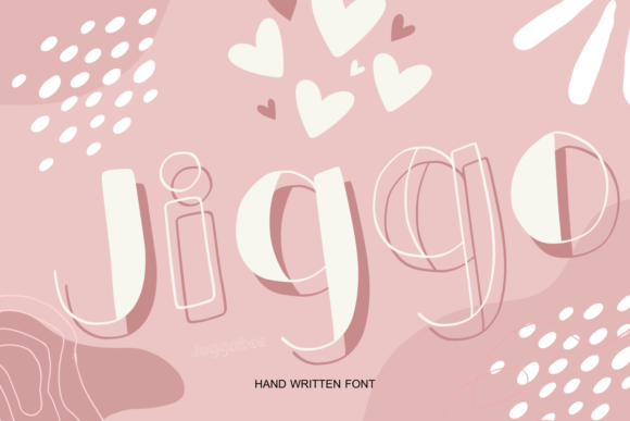 Jiggo: The Handwritten Typeface for Authentic Web Design