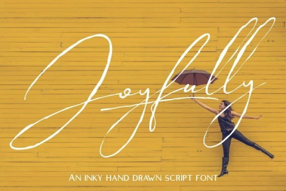 Joyfully: The Handwritten Typeface That Elevates Editorial Design