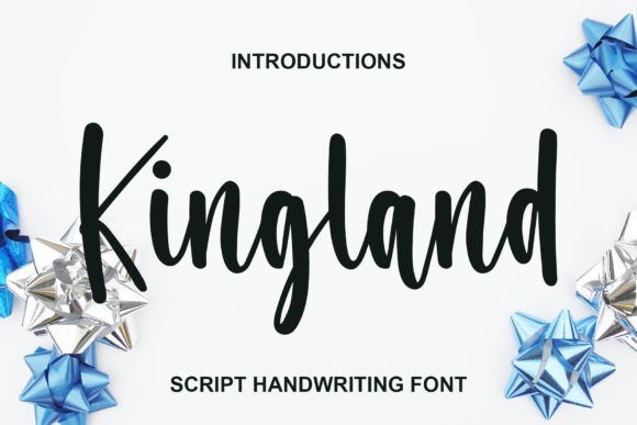 Kingland: The Stylish Script Font for Scroll-Stopping Visuals