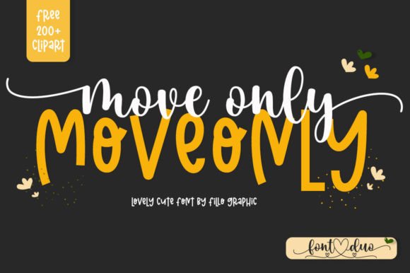 Move Only: The Premium Typeface for Professional Branding