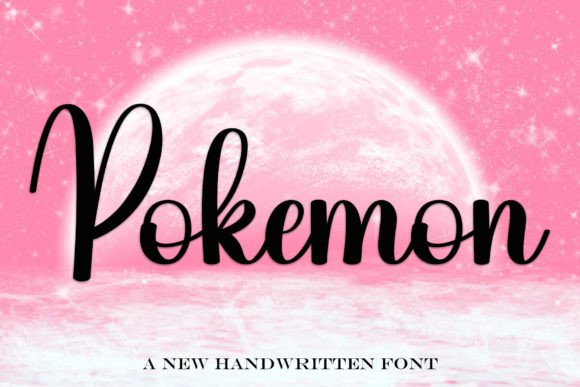 Pokemon Font: A Handwritten Typeface for Creative Projects