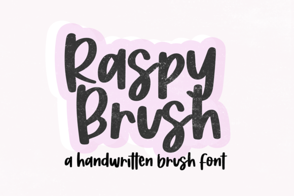 Raspy Brush: A Bold Script Typeface for Modern Web Design