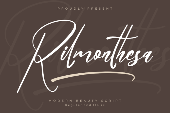 Rilmonthesa: The Modern Script Font for Professional Branding