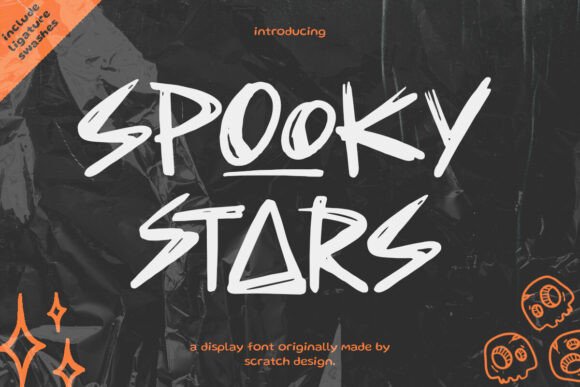 Spooky Stars: The Creative Typeface for Seasonal Campaigns