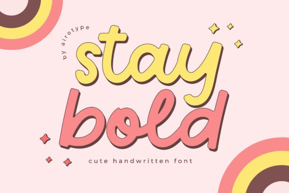Stay Bold: The Playful Typeface That Transformed a Real Brand Identity