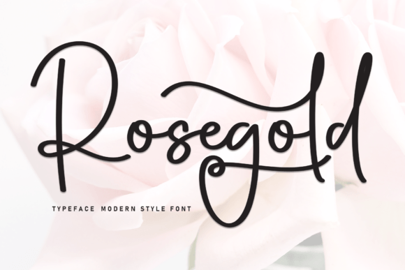 Why Rosegold Is the Perfect Script Font for Small Business Branding